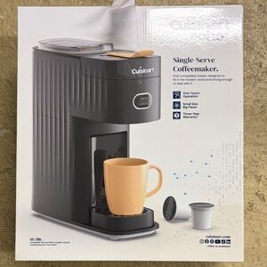 Cuisinart Single-Serve Coffee Maker - Gray and Black